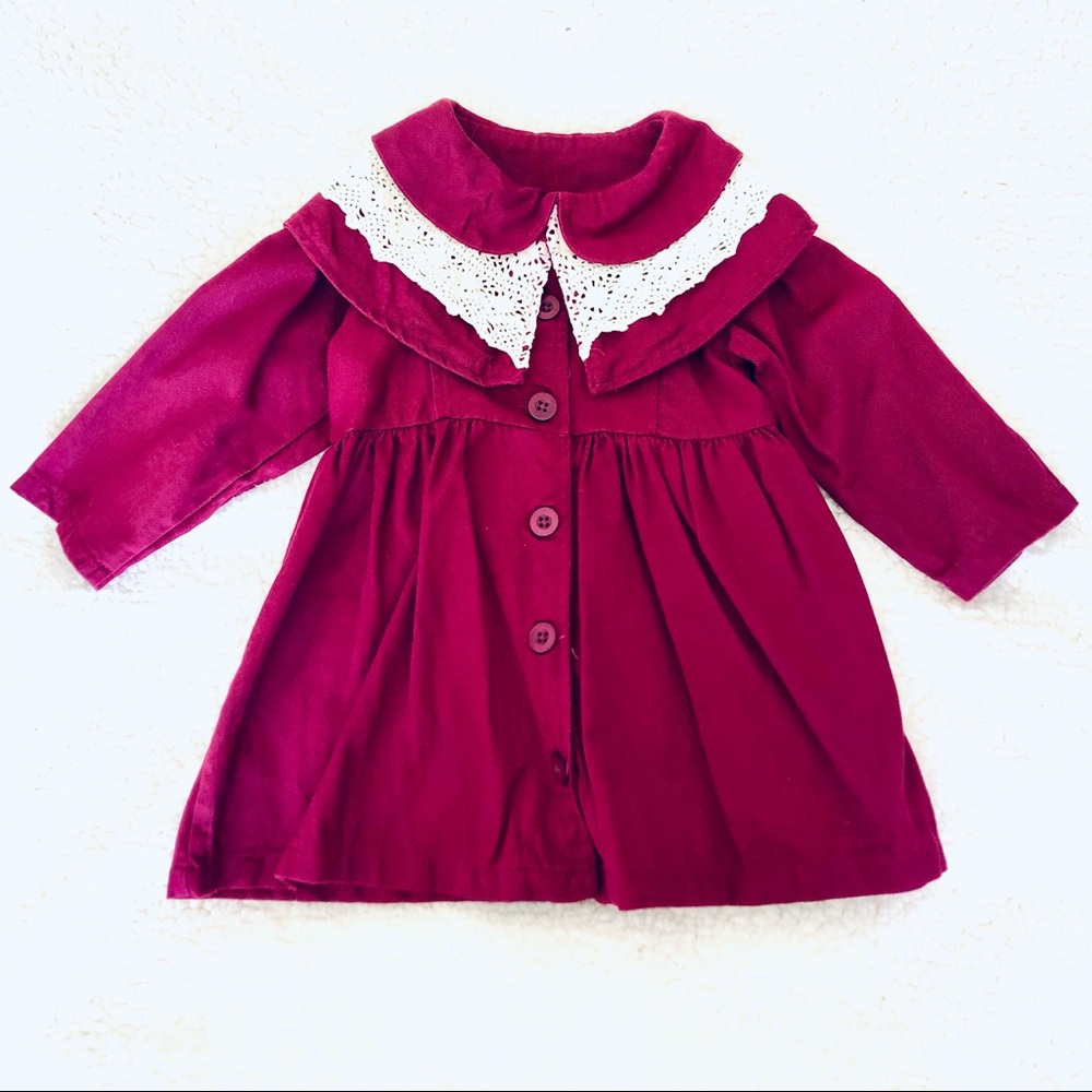 5/$25 10/$40 JTP Jelly The Pug Cascade Collection Coat Dress